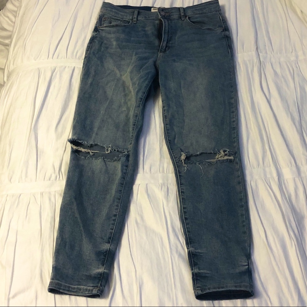 GARAGE RETRO HIGH WAISTED DENIM